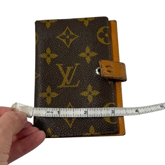 Louis Vuitton Vintage monogram LV Wallet Billfold snap closure case Card Holder - Picture 3 of 9